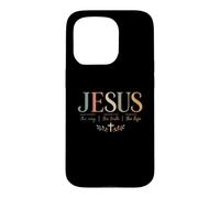 Carcasa para iPhone 15 Pro Jesus The Way The Truth The Life Christian Faith