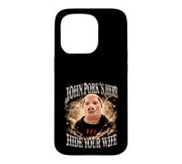 Carcasa para iPhone 15 Pro John Pork's Here Hide Your Wife Bootleg Divertido