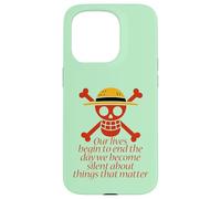 Carcasa para iPhone 15 Pro Jolly Roger. Nuestras Vidas... Cosas Que importan.