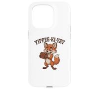 Carcasa para iPhone 15 Pro Juguetón Occidental Yippee-KI-Yay Cartoon Fox Treasure I