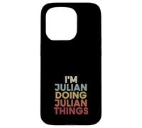 Carcasa para iPhone 15 Pro Julian Name Julian Personalized Name First Given