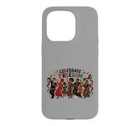Carcasa para iPhone 15 Pro Juneteenth Celebrate Freedom African American Family