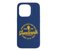Carcasa para iPhone 15 Pro Juneteenth Día de la Emancipación