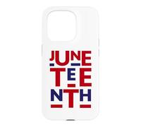 Carcasa para iPhone 15 Pro Juneteenth Is My Independence Day 1865 4 de Julio 4 Bandera de Estados Unidos