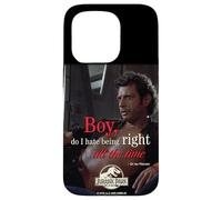 Carcasa para iPhone 15 Pro Jurassic Park Dr. Ian Malcolm Right All The Time