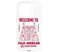 Carcasa para iPhone 15 Pro Jurassic Park Welcome to Isla Nublar
