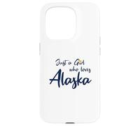Carcasa para iPhone 15 Pro Just a Girl Who Loves Alaska Cute Alaska Girl