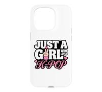 Carcasa para iPhone 15 Pro Just A Girl Who Loves K-Pop
