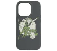 Carcasa para iPhone 15 Pro Justice League Green Arrow Right on Target