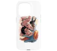 Carcasa para iPhone 15 Pro Justice League Superman & Wonder Woman Love Birds
