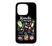 Carcasa para iPhone 15 Pro Kimchi by Maangchi Cultura Coreana Amante de la Comida Corea