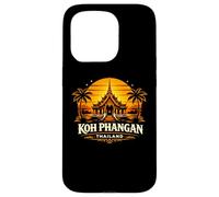 Carcasa para iPhone 15 Pro KOH Phangan Tailandia Sunset Island Viajes Diseño