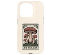 Carcasa para iPhone 15 Pro La Carta del Tarot del micólogo Cottagecore forrajeando Hongos