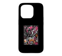 Carcasa para iPhone 15 Pro La Hoja se Encuentra con la Geisha samurái de Seda Urbana