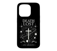 Carcasa para iPhone 15 Pro La Muerte perdió su Gravedad diseño de Cruz Cristiana Celestial