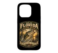 Carcasa para iPhone 15 Pro La Vieja Florida Corre un Lago de Pesca Profundo de Boca Grande