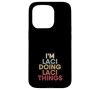 Carcasa para iPhone 15 Pro Laci Name Laci Personalized Name First Given