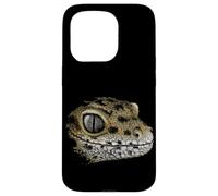 Carcasa para iPhone 15 Pro Lagarto Gecko dibujando a geco Leopardo