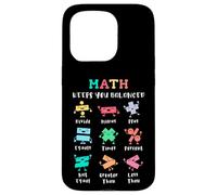 Carcasa para iPhone 15 Pro Las matemáticas te Mantienen equilibrados a los niños aprendiendo Humor Escolar