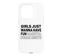 Carcasa para iPhone 15 Pro Las niñas Solo Quieren Tener Feminista Fundamental en Derechos Humanos