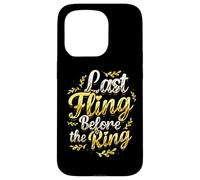 Carcasa para iPhone 15 Pro Last Fling Before The Ring - Novia de Despedida de Soltera