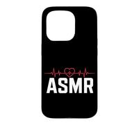 Carcasa para iPhone 15 Pro Latido del corazón ASMR Siente Cada Latido ECG Pulse Relax