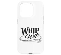 Carcasa para iPhone 15 Pro Látigo Ingenio Gracioso Kinky Humor BDSM