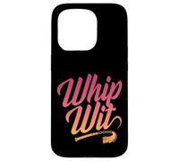 Carcasa para iPhone 15 Pro Látigo Ingenio Gracioso Kinky Humor BDSM