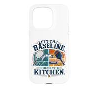 Carcasa para iPhone 15 Pro Left The Baseline Encontró La Cocina Pickleball Tenis