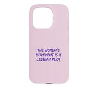 Carcasa para iPhone 15 Pro Lesbian Plot Vintage 70s Feminist tee Lavender Menace Histor