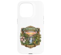 Carcasa para iPhone 15 Pro Letchworth State Park Nueva York Cascadas Novedad Recuerdo