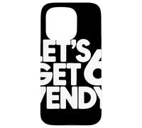 Carcasa para iPhone 15 Pro Let's Get 6 7endy Tipografía Retro Años 60 70 Cumpleaños