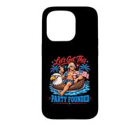 Carcasa para iPhone 15 Pro Let's Get This Party fundó Thomas Jefferson el 4 de Julio