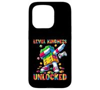 Carcasa para iPhone 15 Pro Level Kindness Unlocked Master Builder Gamer Boys Teacher