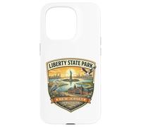 Carcasa para iPhone 15 Pro Liberty State Park New Jersey Ellis Island - Recuerdo novedoso