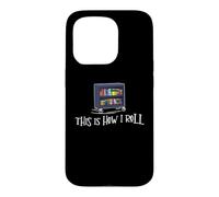Carcasa para iPhone 15 Pro Librarian - This Is How I Roll Library Book Bookworm Reading