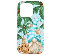 Carcasa para iPhone 15 Pro Life Is Better At The Beach For Summer Lover Funny GNOME