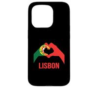 Carcasa para iPhone 15 Pro Lisboa Portuguese City Love Portugal Flag