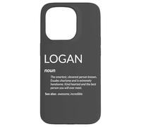 Carcasa para iPhone 15 Pro Logan Is The Best Funny Name Definition Logan