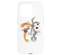 Carcasa para iPhone 15 Pro Looney Tunes Bugs and Lola Kiss Valentine's Day