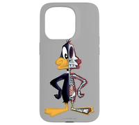 Carcasa para iPhone 15 Pro Looney Tunes Daffy Duck Half Skeleton
