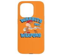 Carcasa para iPhone 15 Pro Looney Tunes Elmer and Bugs Wabbits Not Weapons