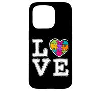 Carcasa para iPhone 15 Pro Love Accept Advocate Apoya El Mes De La Concienciación sobre