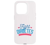 Carcasa para iPhone 15 Pro Lucha LA Diabetes Concientización sobre la Diabetes Caminata Meme T1D T2D Meme