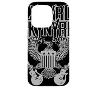 Carcasa para iPhone 15 Pro Lynyrd Skynyrd Sweet Home Alabama Guitar Eagle Bandera Retro de EE. UU