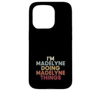 Carcasa para iPhone 15 Pro Madelyne Name Madelyne Personalized Name First Given