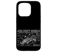 Carcasa para iPhone 15 Pro Manual de Montaje técnico de misiles de Deriva JDM Gráfico