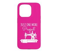 Carcasa para iPhone 15 Pro Máquina de Coser Quilter Costurera Alcantarillado Quilting Lover