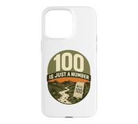 Carcasa para iPhone 15 Pro MAX 100 es Solo un número de Ultramarathon Trail Badge