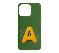 Carcasa para iPhone 15 Pro MAX A es para Alien UAP Space Exploration Retro Letter